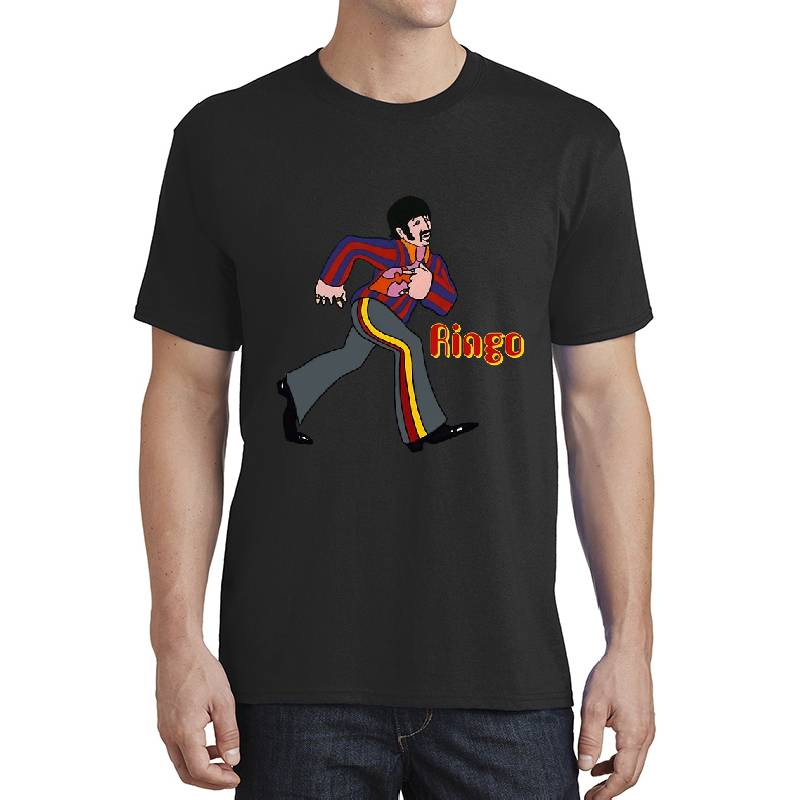 Psychedelic submarine Cult Movie Sixties Pop Art Pepper running Ringo  Unisex V-Neck T-Shirts