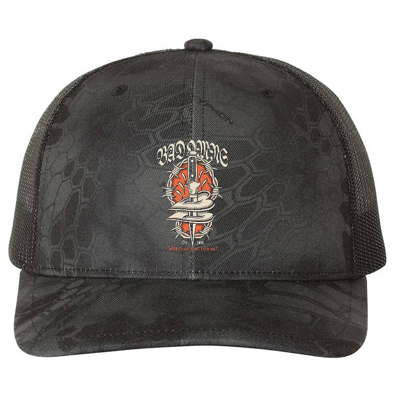 Bad Omens is an American metalcore Premium Flat Bill Snapback Caps