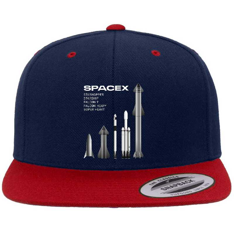 SpaceX Rockets - Starship, Super Heavy, Falcon 9, Falcon Heavy Line Up Unisex T-shirts