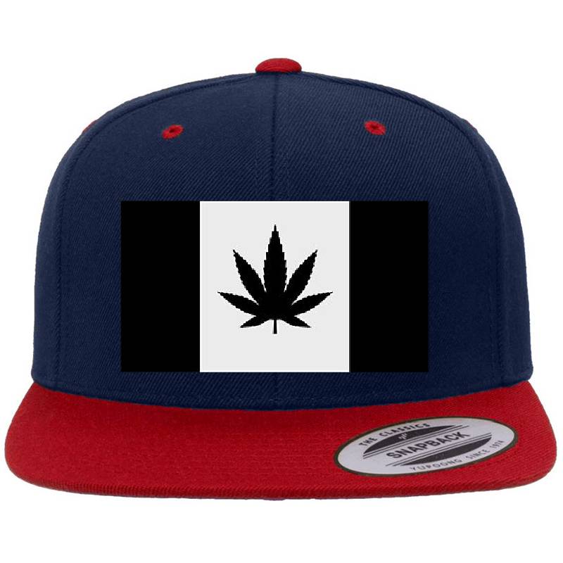 CANADA FLAG CANNABIS FLAG Unisex T-shirts