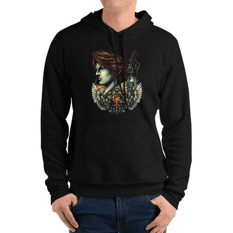 Gaming Emblem Of The Lion Heart Unisex V-Neck T-Shirts
