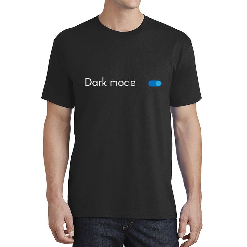 Dark mode Unisex V-Neck T-Shirts