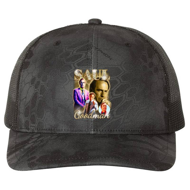 Saul Goodman Vintage  Better Call Saul Old School Jimmy McGill Breaking Bad Shirt Premium Flat Bill Snapback Caps