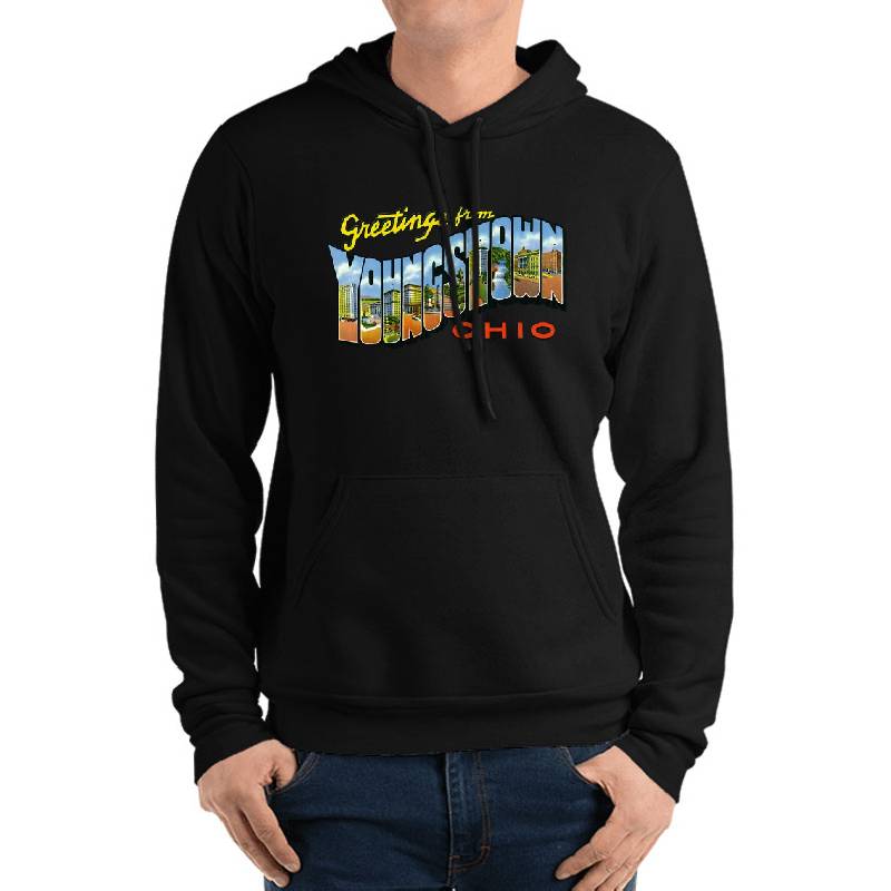 Greetings from Youngstown, Ohio Youth Hooded Sweatshirts