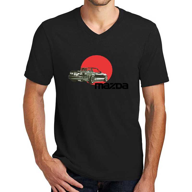 Mazda Miata Red Sun Unisex T-shirts