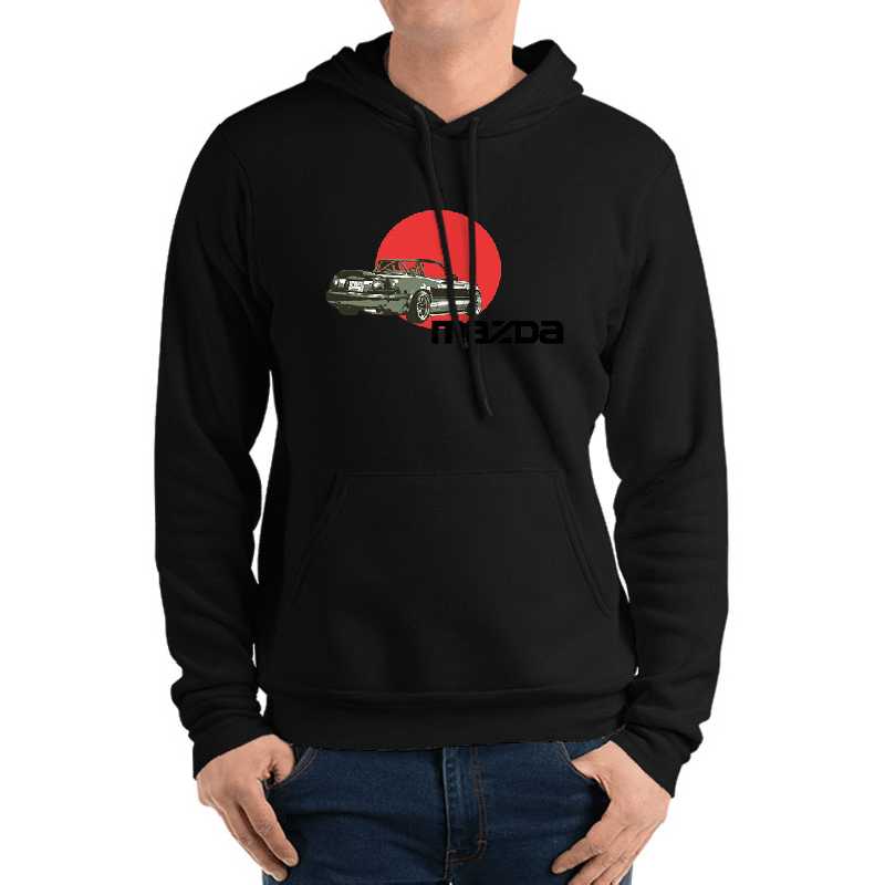 Mazda Miata Red Sun Unisex T-shirts