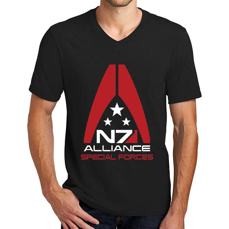 Mass Effect N7 Logo Unisex Polo Jersey Sport Shirts