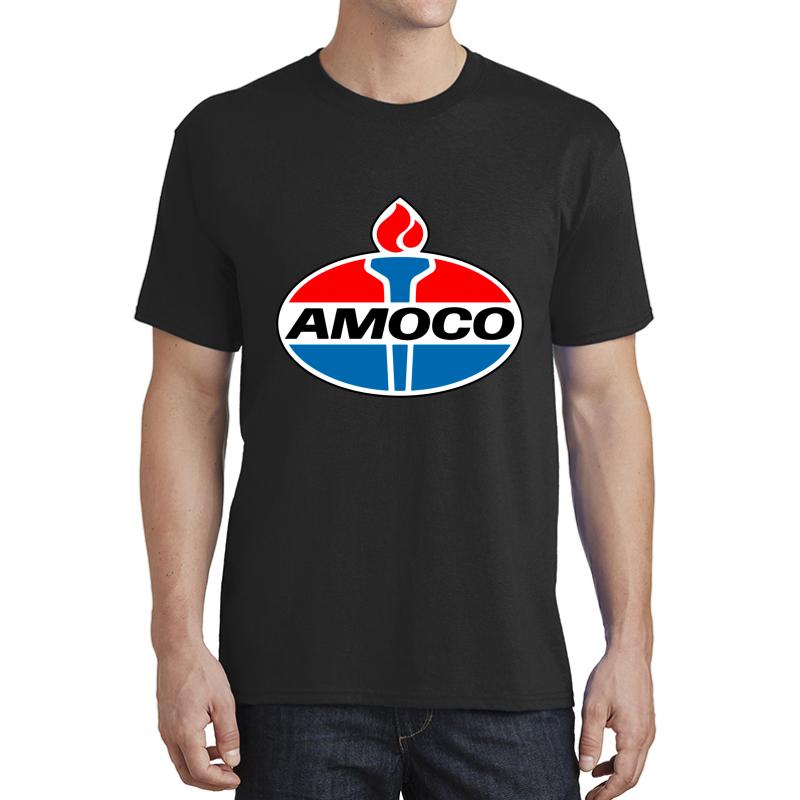 Amoco Unisex T-Shirt Men Black