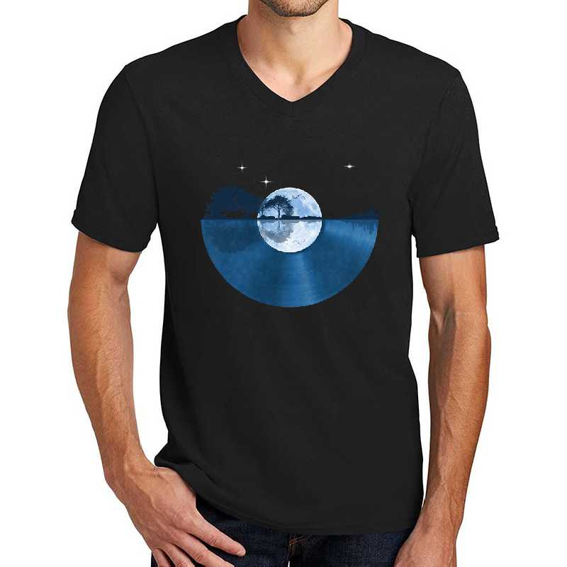 Nature Guitar Record Unisex T-shirts