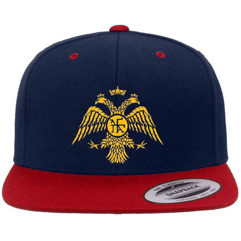 East Roman Byzantine Empire Palaiologos Dynasty Emblem Flexfit Baseball Caps