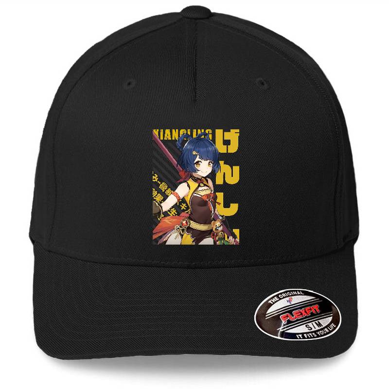 Genshin Impact - Xiangling Premium Flat Bill Snapback Caps