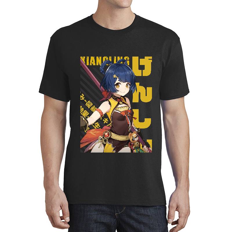 Genshin Impact - Xiangling Premium Flat Bill Snapback Caps