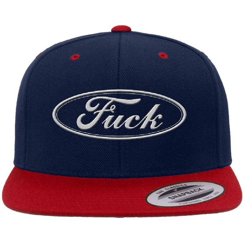 Fuck - Silver Richardson Premium Trucker Snapback Caps