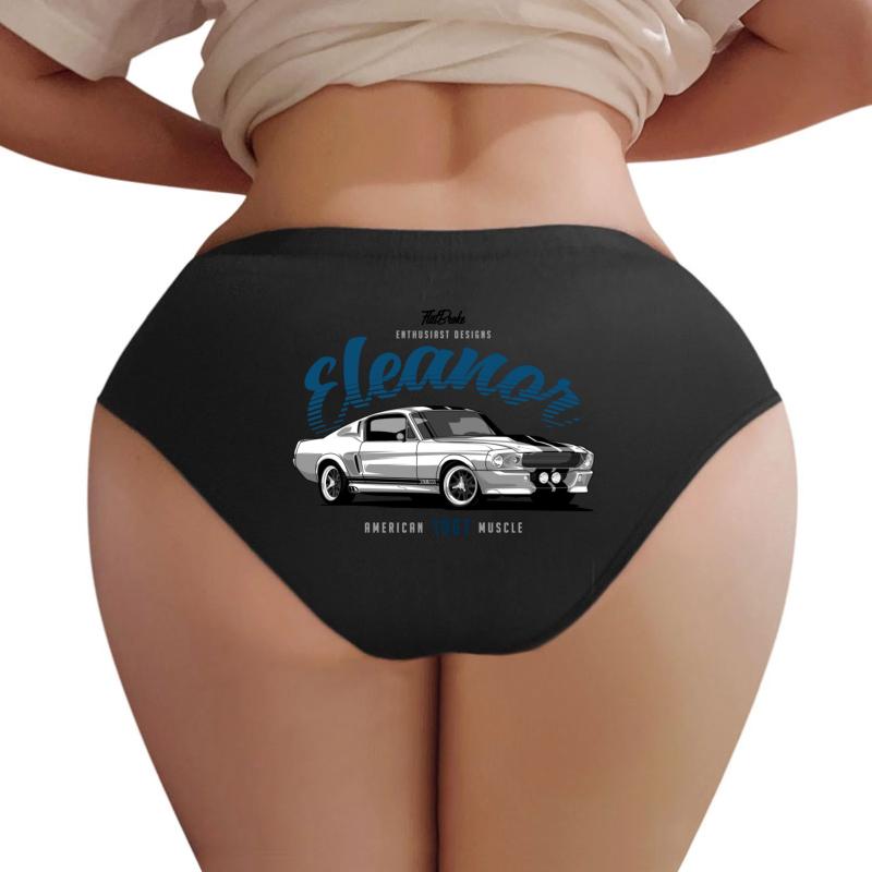 1967 Mustang Fastback - Eleanor Women Underwear Panties Women Black