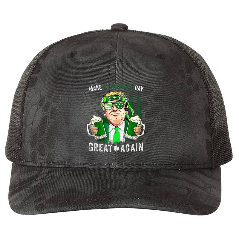 Make St Patricks Day Great Again Irish Leprechaun Trump Beer  Youth T-Shirts
