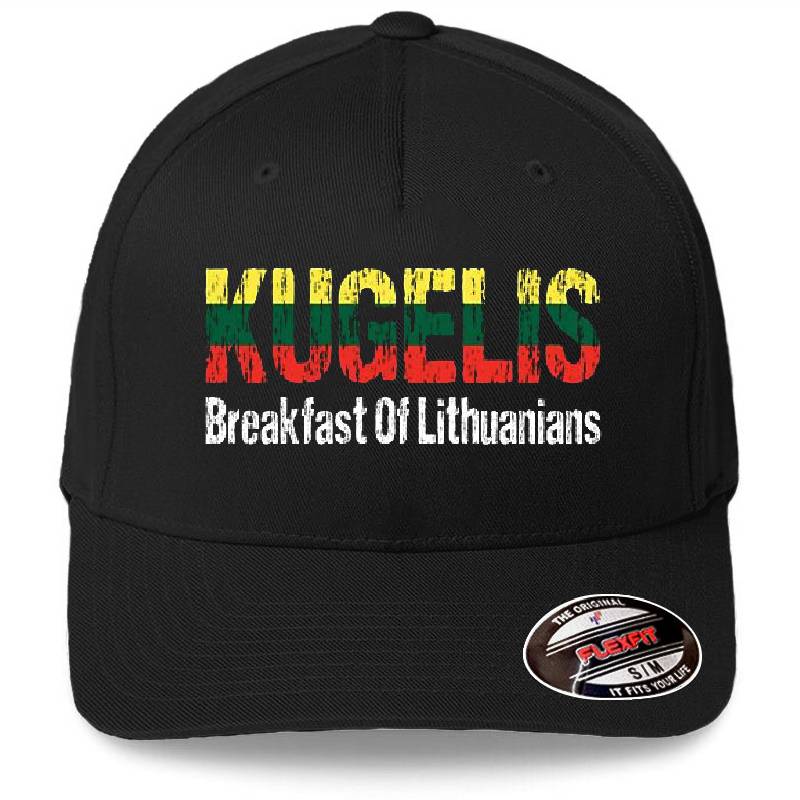 Kugelis Lithuanian Funny Food Lover Dish Lietuva Flag Richardson Premium Trucker Snapback Caps