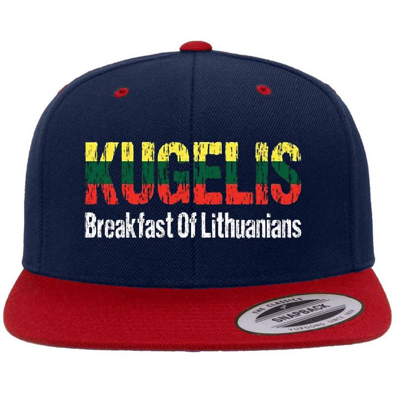 Kugelis Lithuanian Funny Food Lover Dish Lietuva Flag Richardson Premium Trucker Snapback Caps
