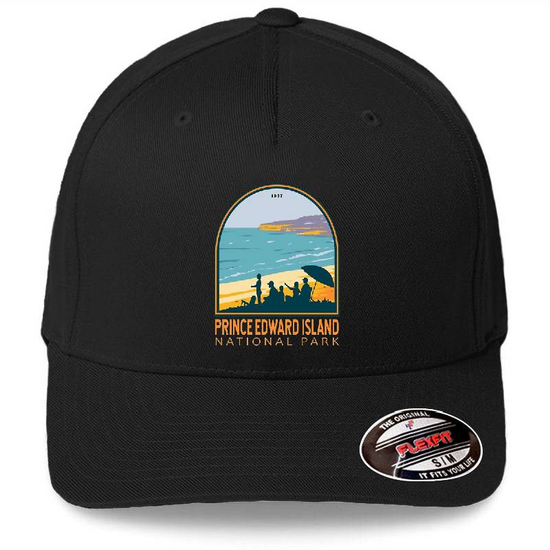 Prince Edward Island National Park Beach Vintage Emblem Richardson Premium Trucker Snapback Caps