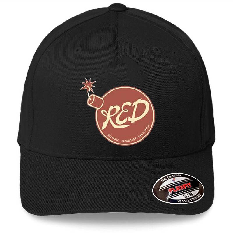 Team Fortress 2 RED Logo Premium Flat Bill Snapback Caps