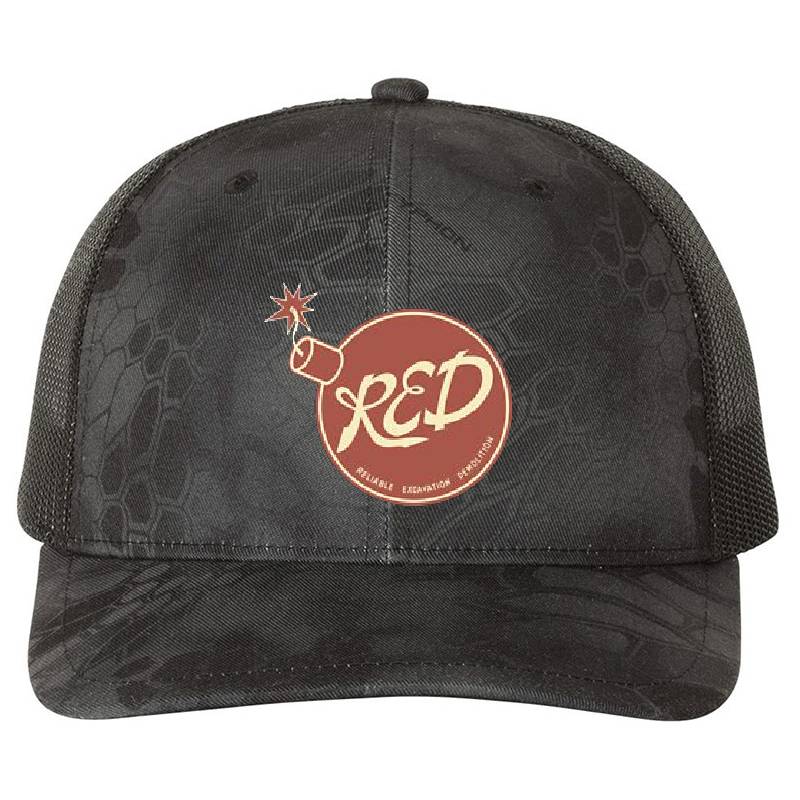 Team Fortress 2 RED Logo Premium Flat Bill Snapback Caps
