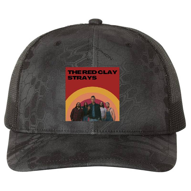 The Red Clay Strays art Flexfit Baseball Caps