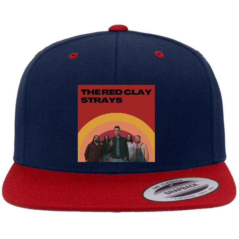 The Red Clay Strays art Flexfit Baseball Caps