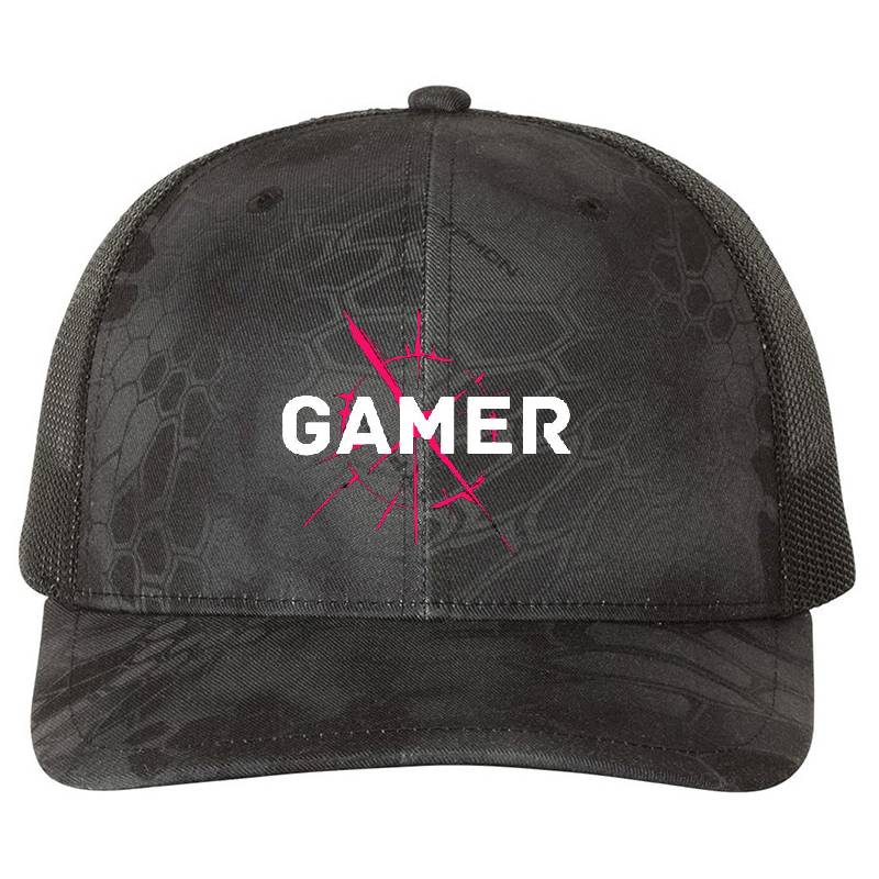 Gamer Premium Flat Bill Snapback Caps
