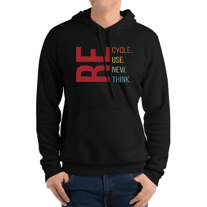 colorful recycle reuse renew rethink crisis environmental activism earth day 2023 walmart planet day Unisex T-shirts