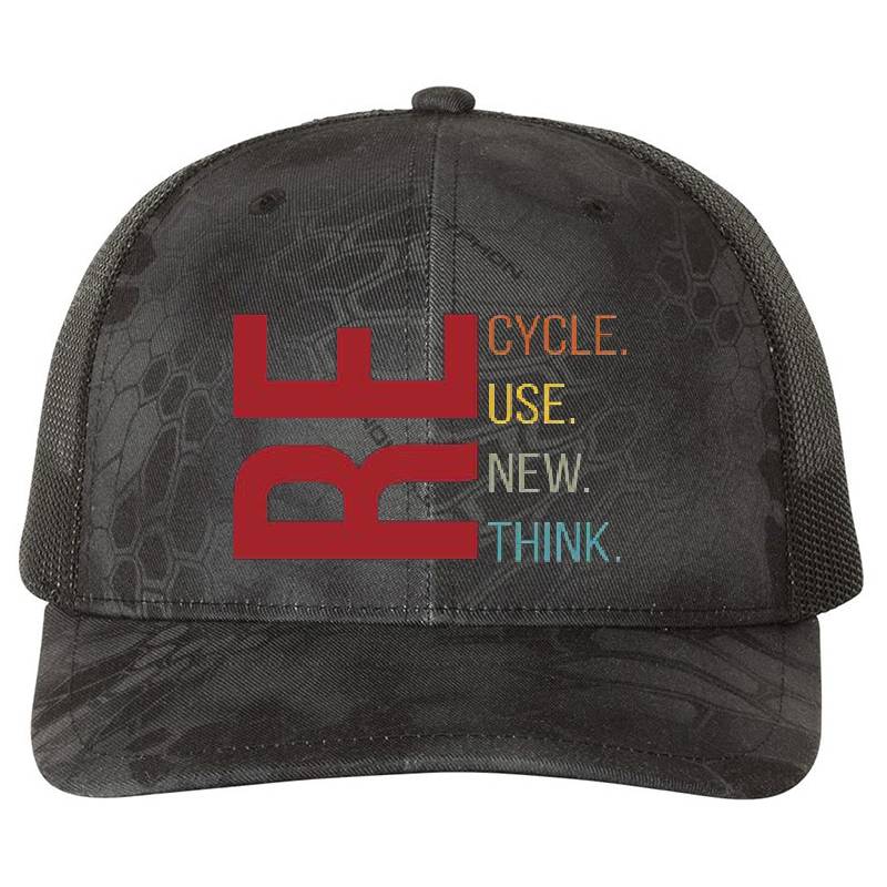 colorful recycle reuse renew rethink crisis environmental activism earth day 2023 walmart planet day Unisex T-shirts
