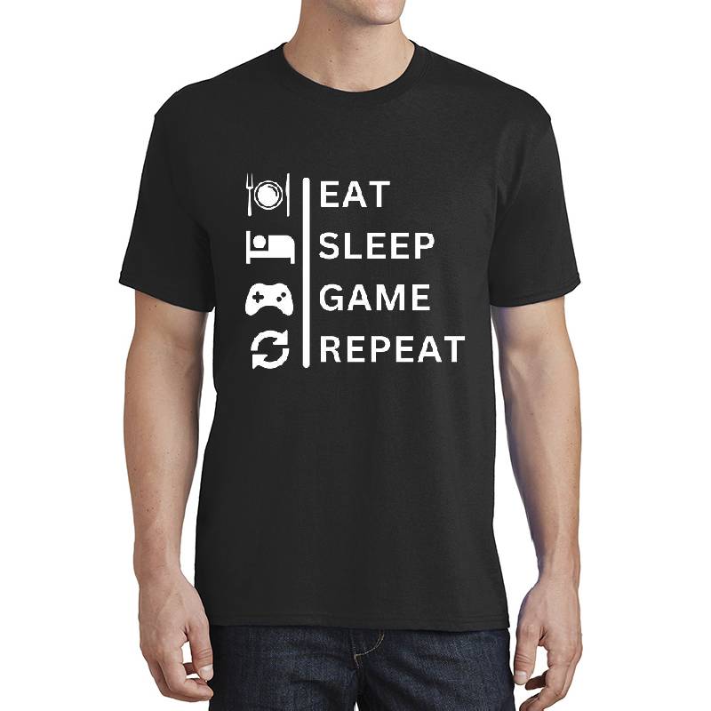 mens gamer heartbeat video games gaming boys t-shirt Youth T-Shirts