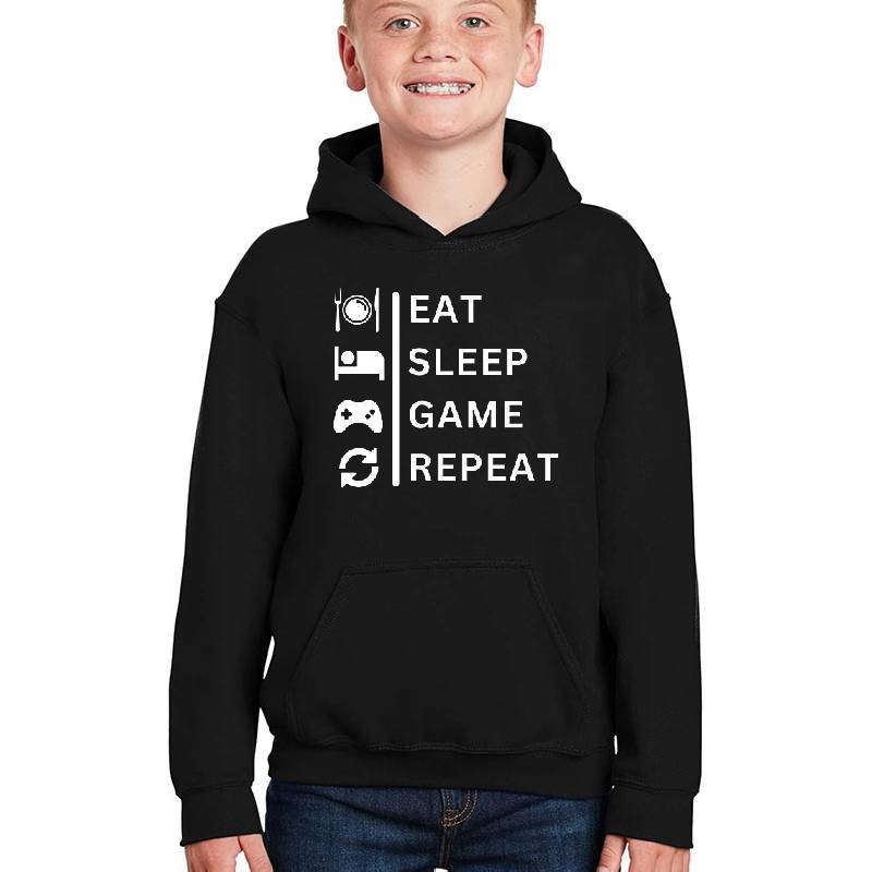 mens gamer heartbeat video games gaming boys t-shirt Youth T-Shirts