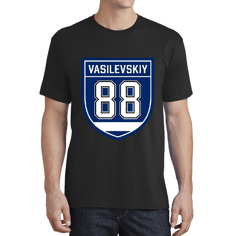 Vasilevskiy #88 emblem Unisex Polo Jersey Sport Shirts