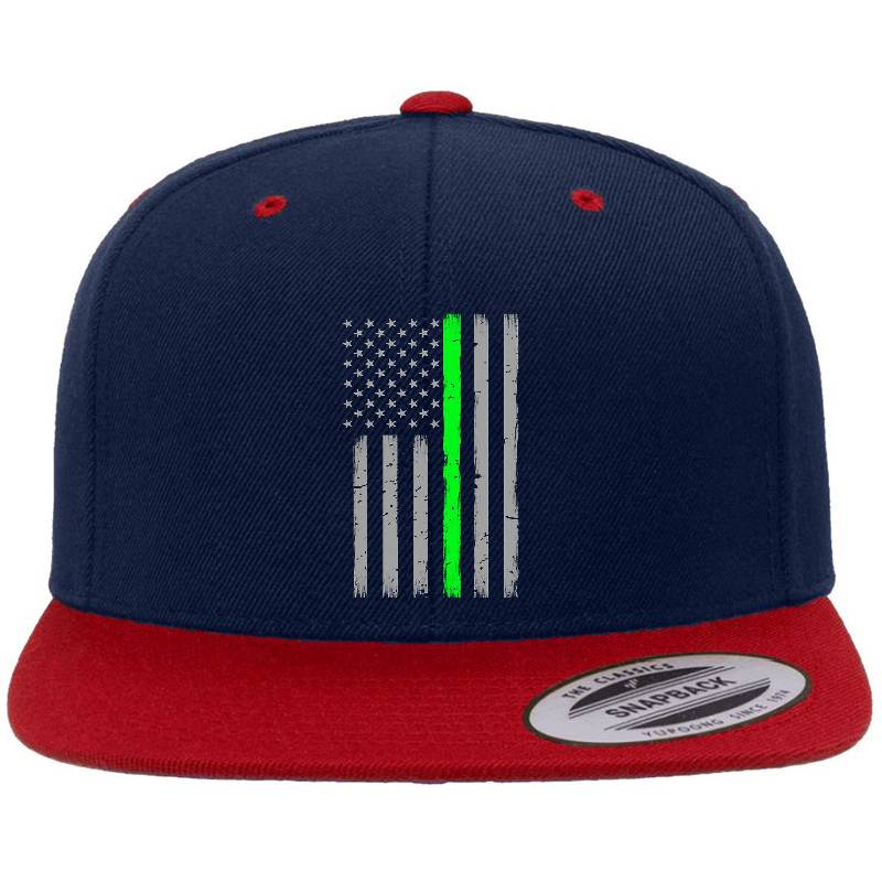 Thin Green Line American Flag Youth Hooded Sweatshirts