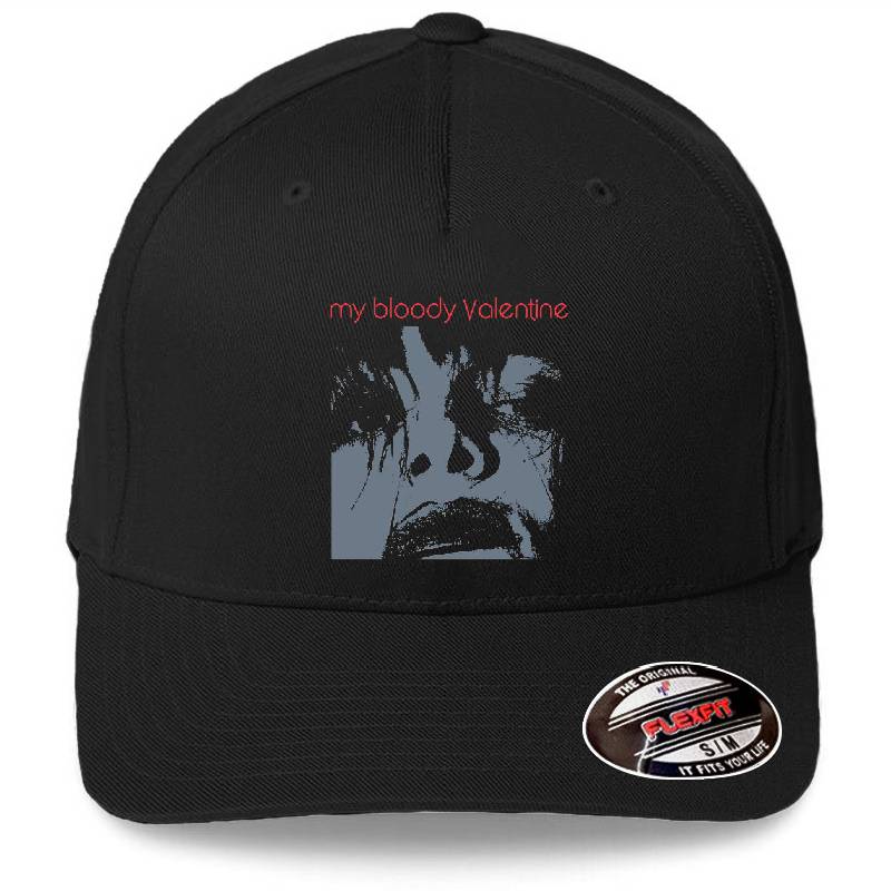 My Bloody Valentine Face - T-Shirt Gift GR Richardson Premium Trucker Snapback Caps