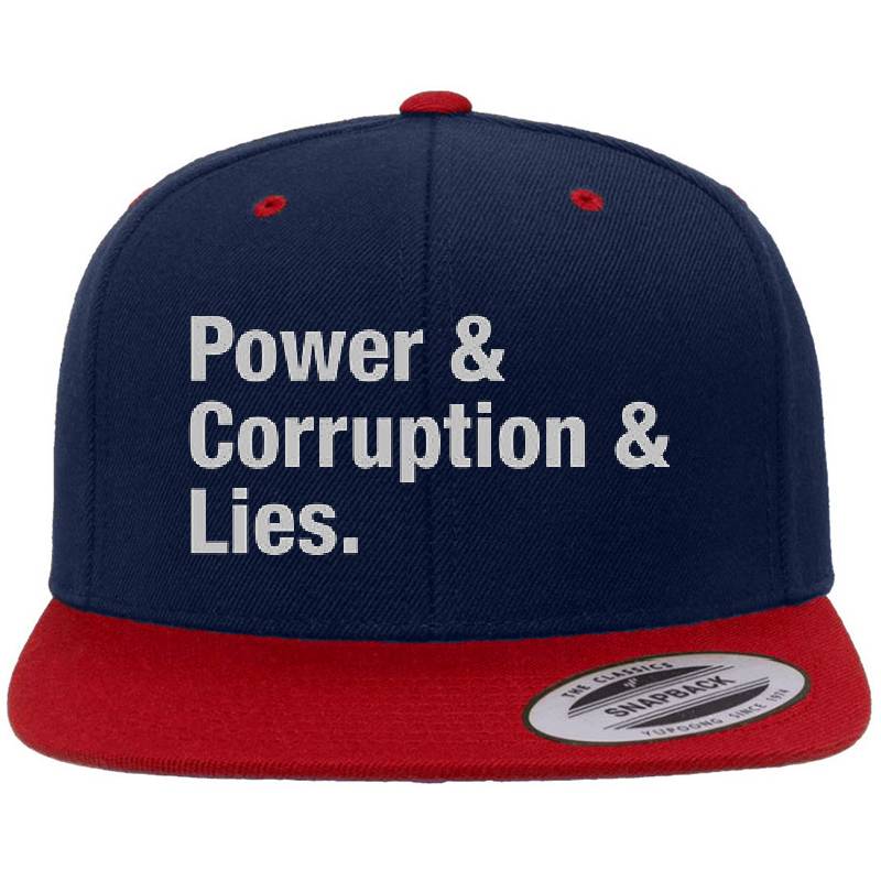 Power Corruption Lies, silver Unisex T-shirts