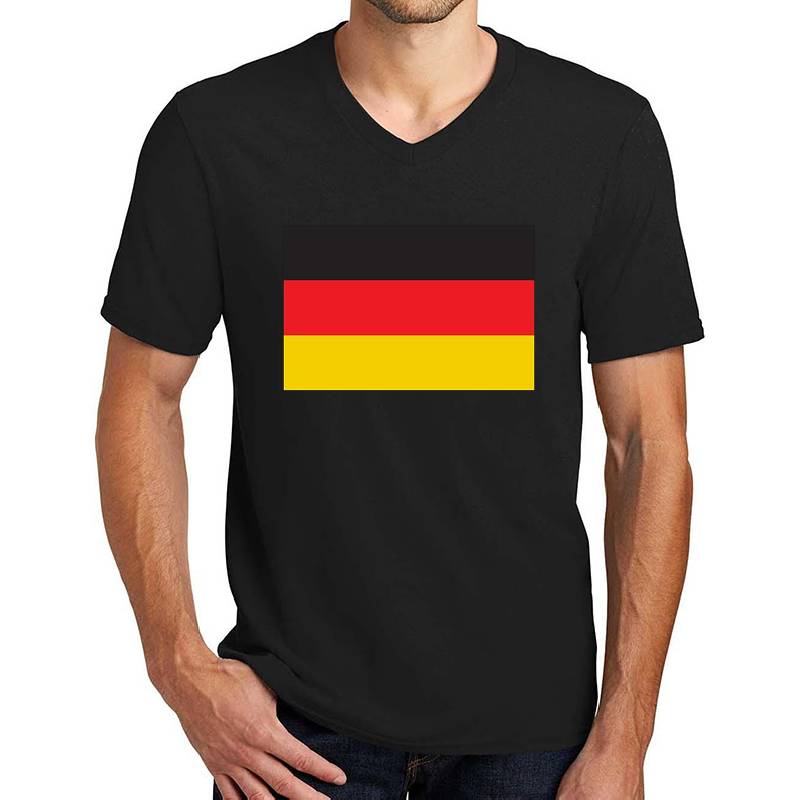 National Flag of Germany in Official Plain Colors Premium Flat Bill Snapback Caps