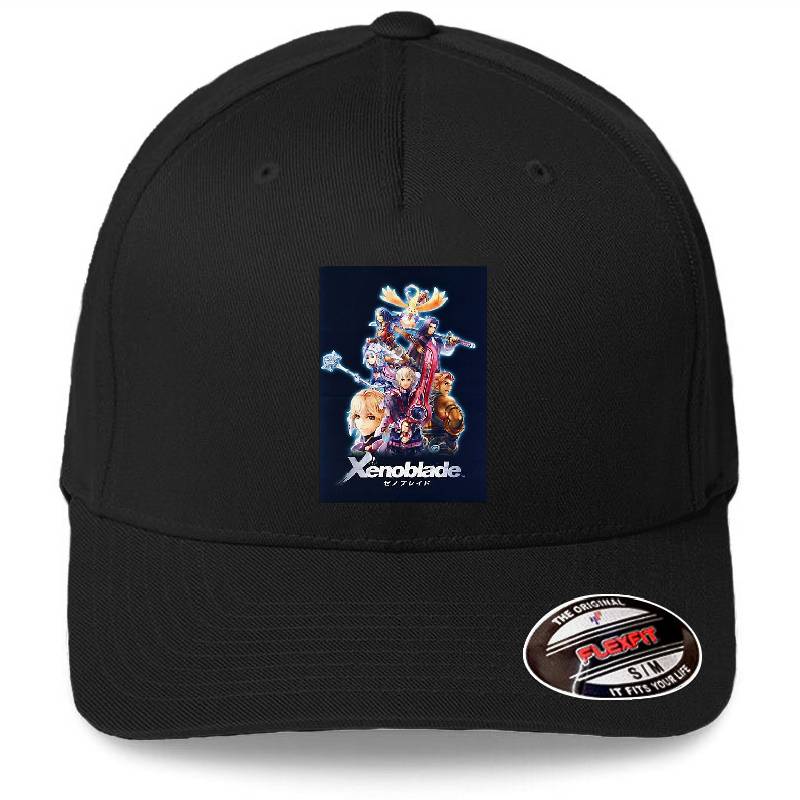 Xenoblade Chronicles Game Premium Flat Bill Snapback Caps