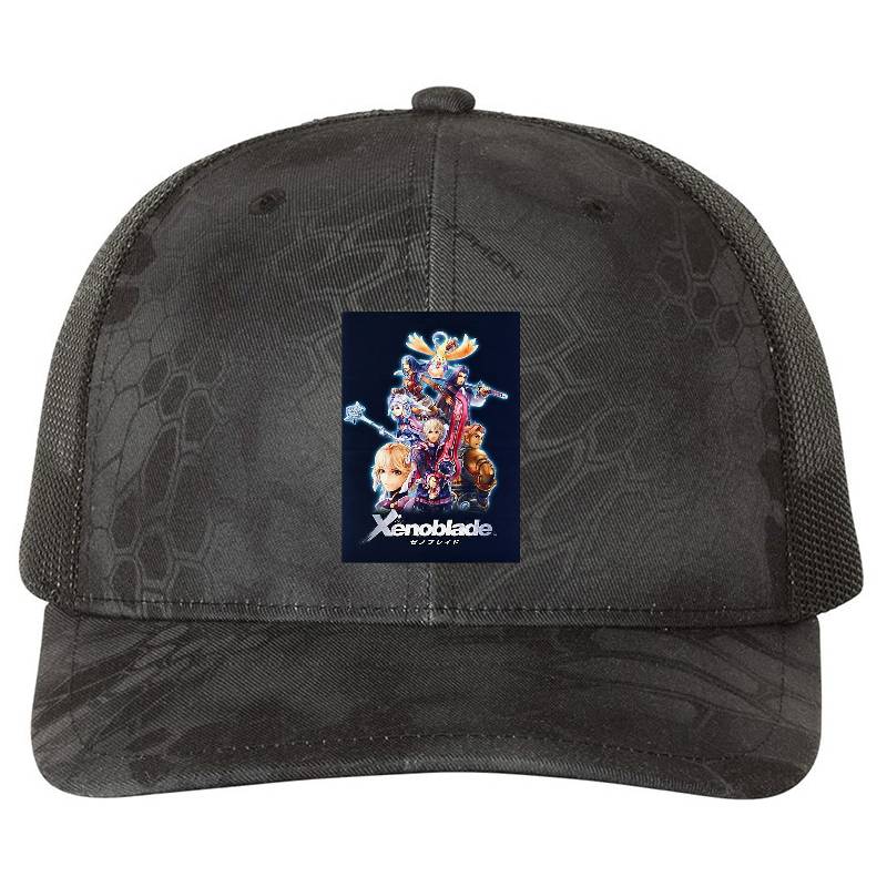Xenoblade Chronicles Game Premium Flat Bill Snapback Caps