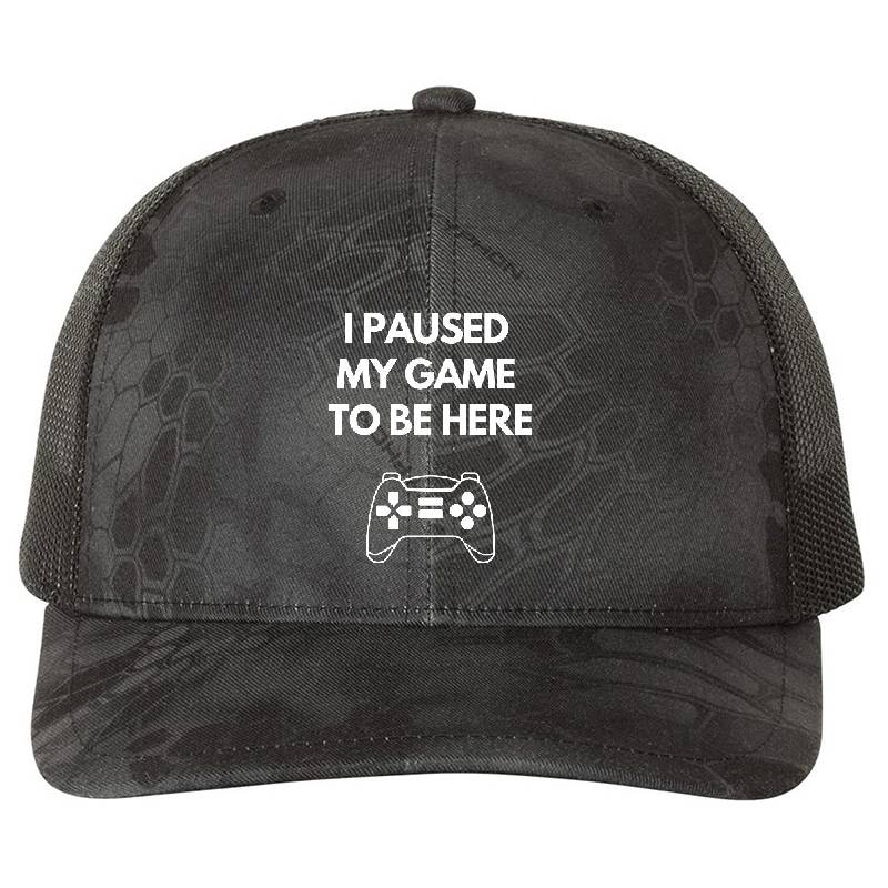 I paused my game to be here.black Unisex T-shirts