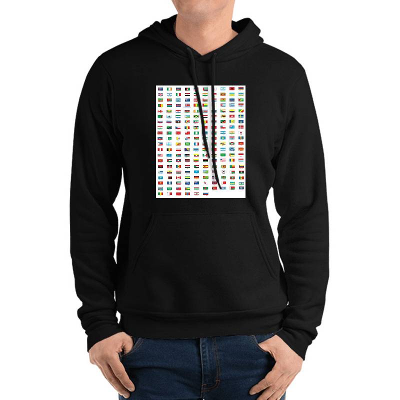 Flag of the world in Japanese Youth T-Shirts