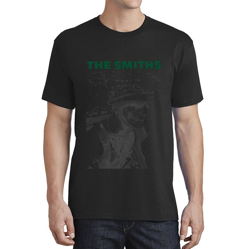 The Smiths Meat Is Murder Punk Rock Morissey Retro Unisex T Shirt Design Shirts Richardson Premium Trucker Snapback Caps