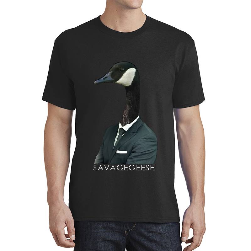 Gentleman Goose Unisex V-Neck T-Shirts
