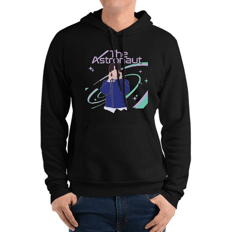 Jin bts silhouette design Youth Hooded Sweatshirts