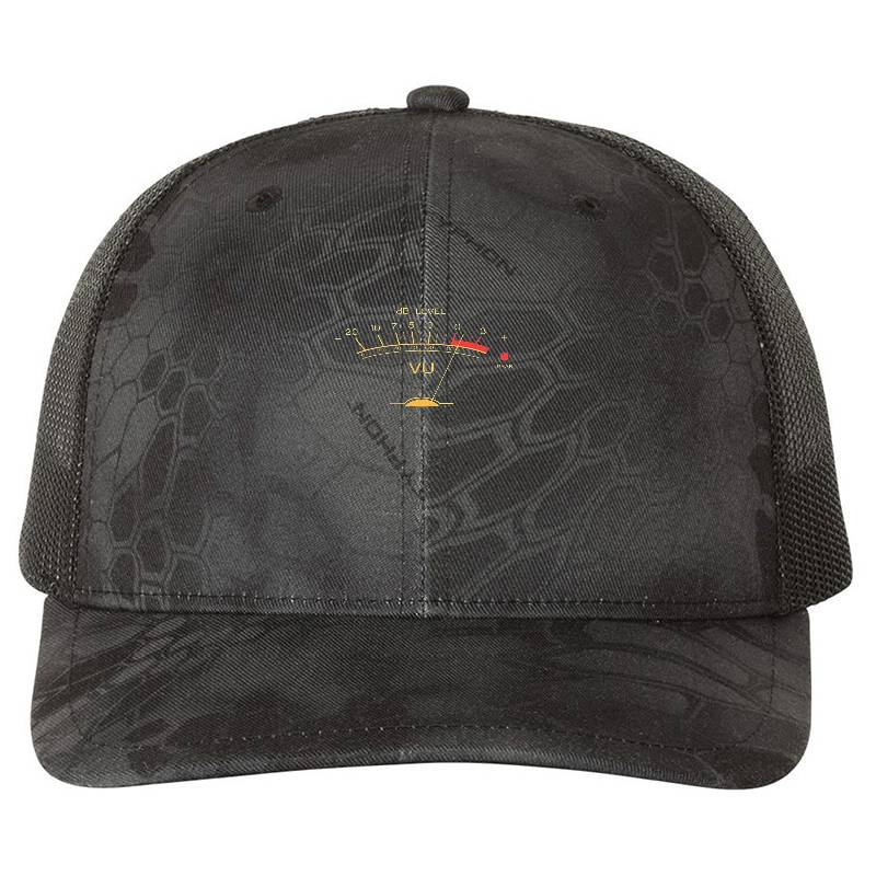  Volume VU Meter Vintage Audio Engineer Recording Studio Gear Head Musician Guitar Shirt Mug  Premium Flat Bill Snapback Caps