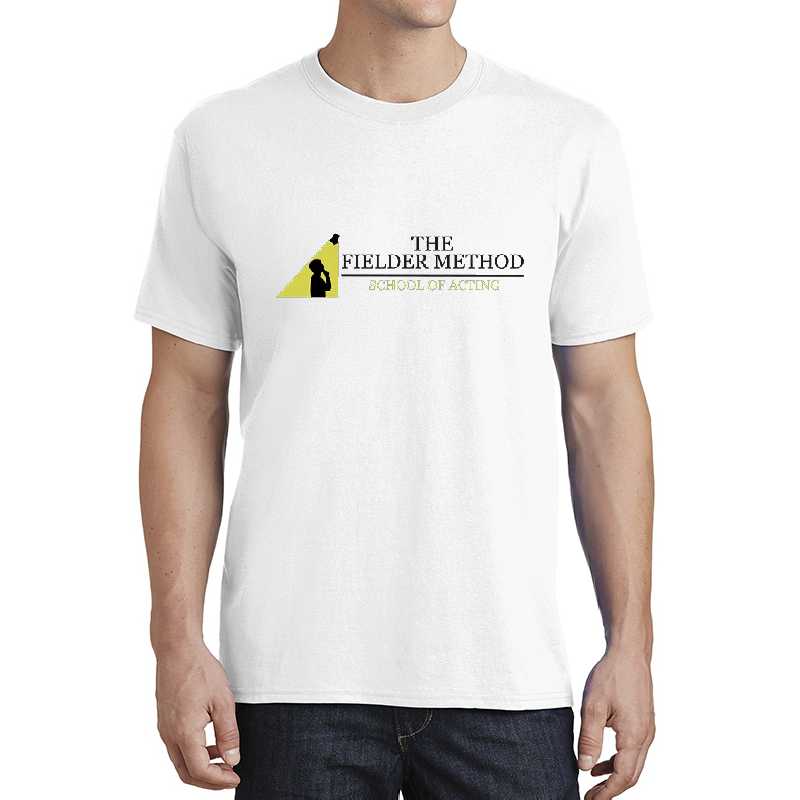 The Fielder Method School of Acting Studio The Rehearsal Logo (light background) x designed and sold by AlexandraBrown4. Premium Flat Bill Snapback Caps