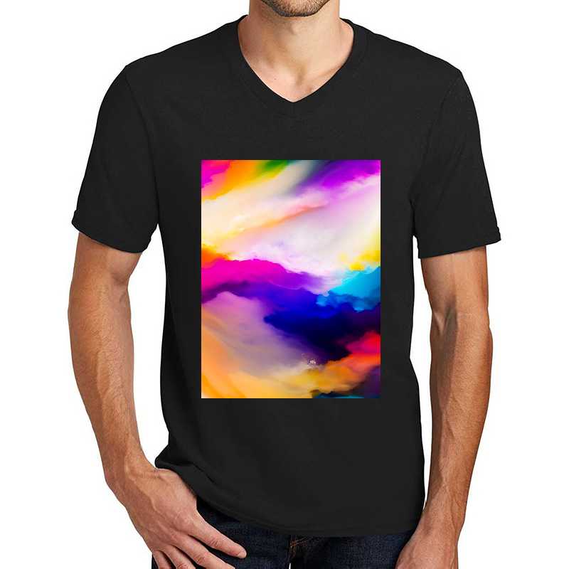 splash color cloud Unisex T-shirts