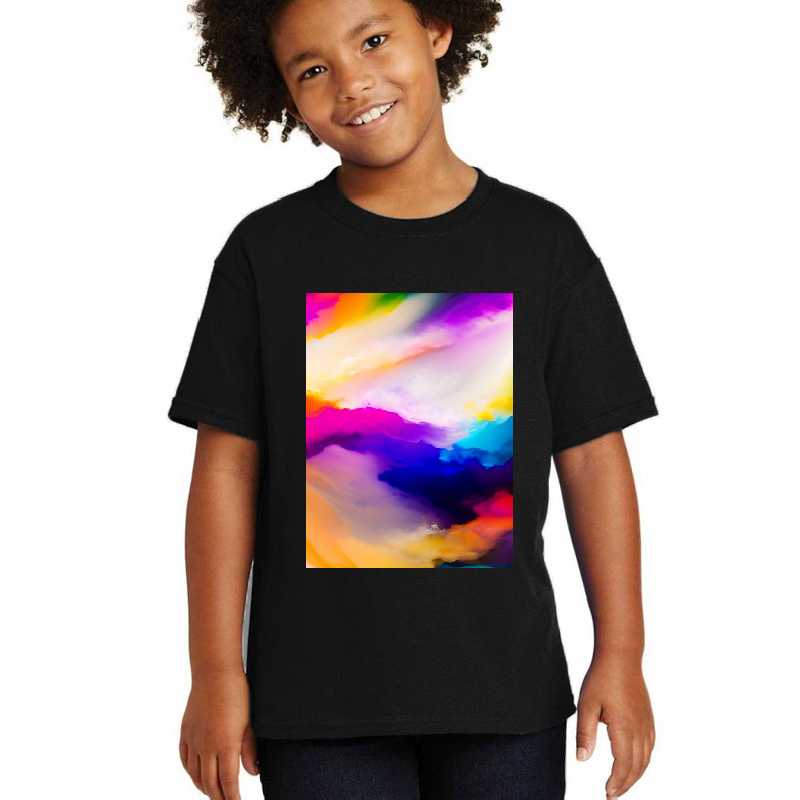 splash color cloud Unisex T-shirts