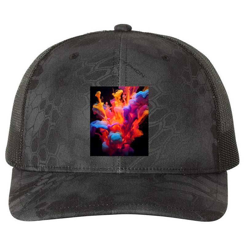 Cosmic Dreamscape Psychedelic Tapestry - Vibrant Boho Wall Art Unisex V-Neck T-Shirts