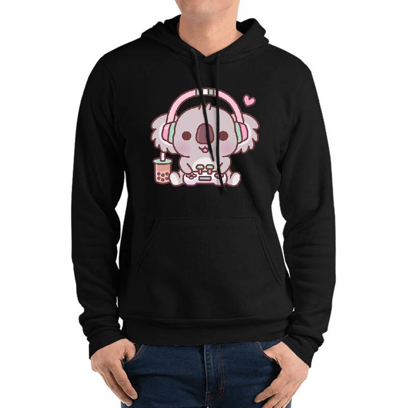 Cute Koala Bear Gamer With Headphones And Game Console Richardson Premium Trucker Snapback Caps