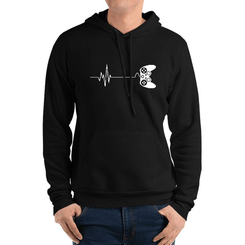 Gamer Heartbeat T-Shirt For Video Game Players T-Shirt Unisex V-Neck T-Shirts